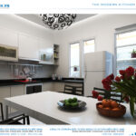 Mẫu tủ bếp đẹp gỗ công nghiệp cao cấp nhà anh Hoàng Anh