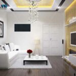 Nội thất phòng khách nhà anh Trọng – Linh Đàm