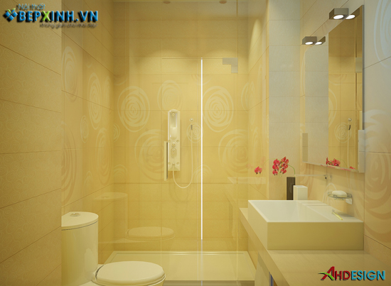 Nội thất phòng tắm nhà anh Thanh – Cầu Giấy