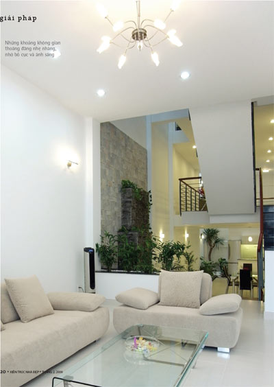 Biến tấu thông tầng cho nhà phố