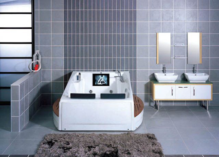 Bồn tắm Jacuzzi - sự lựa chọn hoàn hảo cho không gian hiện đại