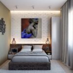 Không gian phòng ngủ sang trọng và phong cách chiết trung