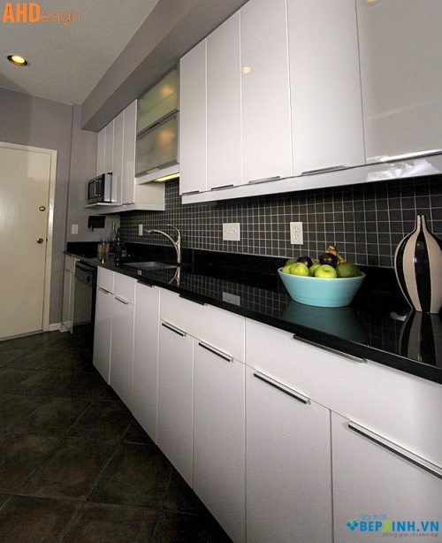 Mẫu tủ bếp hiện đại