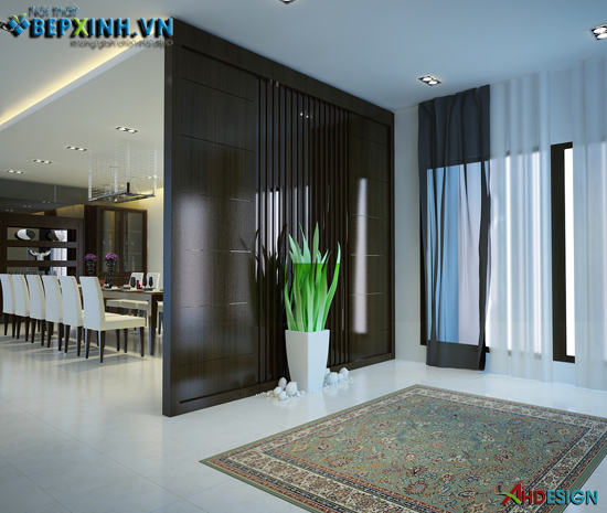 Nội thất phòng ăn nhà anh Thủy – Thái Bình