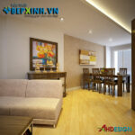 Nội thất phòng ăn – tủ bếp nhà chú Thế