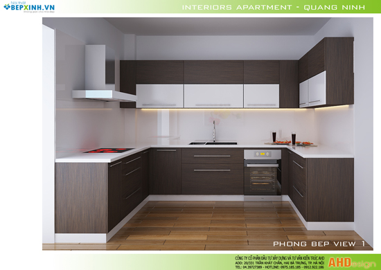 Nội thất phòng bếp nhà chị Mai Anh – Quảng Ninh