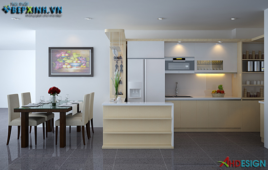 Nội thất phòng bếp, tủ bếp Anh Dương