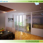 Nội thất phòng bếp, tủ bếp nhà chị Liên – Long Biên