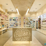 Nội thất shop mỹ phẩm Blush tại Australia