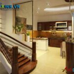 Nội thất tủ bếp – phòng ăn nhà anh Thịnh