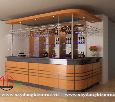 Quầy Bar nhà anh Quý – Hải Phòng