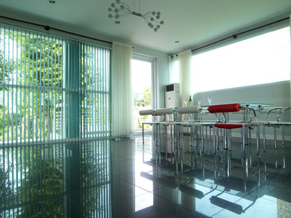 Rèm lá dọc cho văn phòng hiện đại