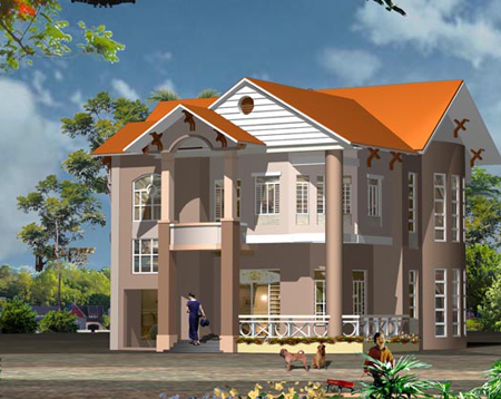 Thiết kế biệt thự nhỏ trên đất 15x20m