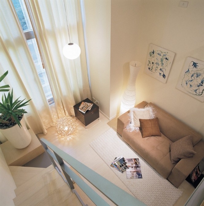 Thiết kế không gian nhỏ với diện tích 49 m2 ở Đài Loan.