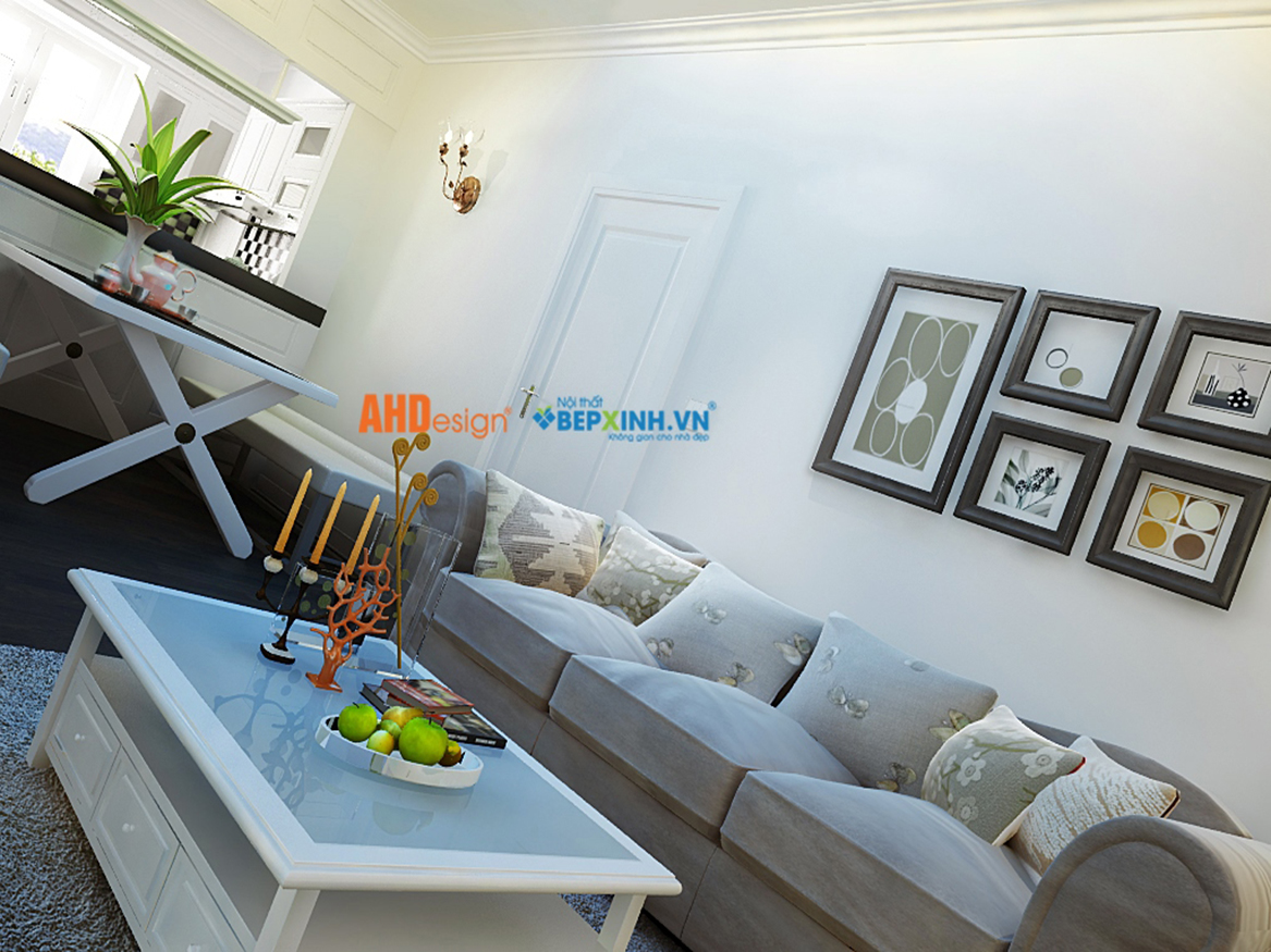 Thiết kế nội thất căn hộ SCREC Tower Quận 3 Tp.Hồ Chí Minh