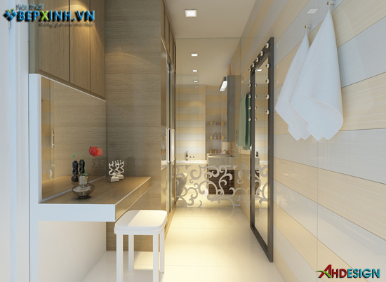 Nội thất phòng tắm nhà chị Huệ - TP Quảng Ninh 1
