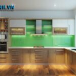 Thiết kế nội thất tủ bếp nhà chị Trang – Láng Hạ