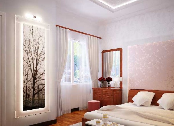 Thiết kế phòng ngủ master nhà cô Giang - Long Biên