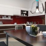 Thiết kế tủ bếp gỗ công nghiệp hiện đại nhà chị Quế