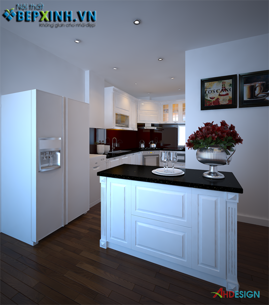 Thiết kế tủ bếp nhà anh Giới – Hai bà trưng