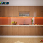 Thiết kế tủ bếp nhà anh Hùng, chị Hạnh
