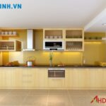 Thiết kế tủ bếp nhà anh Phan Anh – Nghệ An