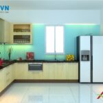 Thiết kế tủ bếp nhà chú Hảo – Ô Chợ Dừa