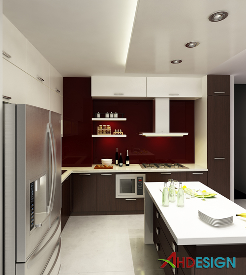 Tủ bếp nhà anh Hòa