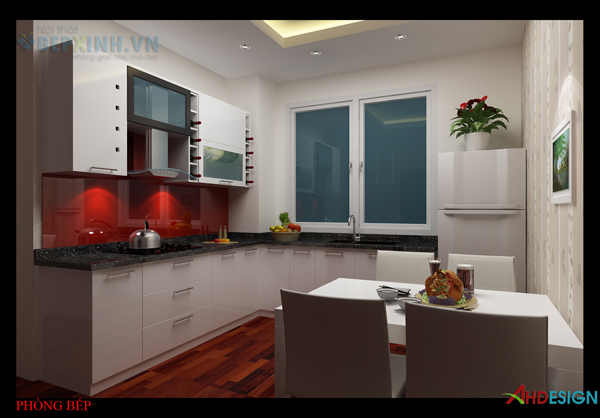 Tủ bếp nhà anh Thắng – Hải Phòng