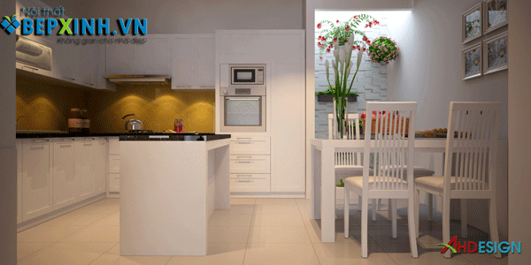 Tủ bếp nhà anh Thịnh – Lạc Long Quân