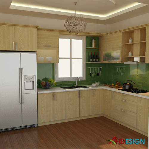 Tủ bếp nhà anh Thịnh – Phố Lãng Yên