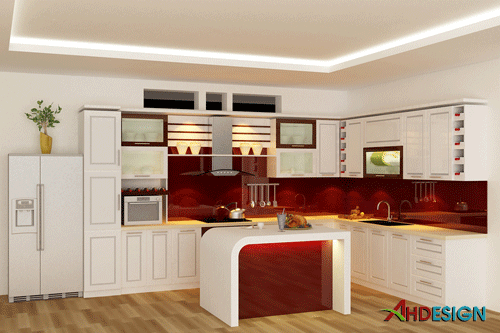 Tủ bếp nhà anh Toàn – Bắc Giang