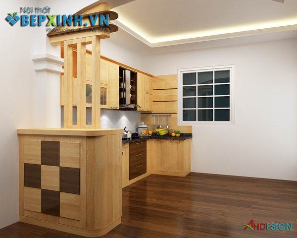 Tủ bếp nhà chị An – Thụy Khuê