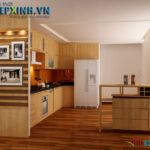 Tủ bếp nhà chị Diệp – Hồng Hà