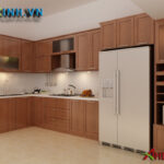 Tủ bếp nhà chị Giang – Hải Phòng