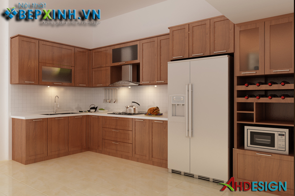 Tủ bếp nhà chị Giang – Hải Phòng