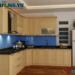 Tủ bếp nhà chị Hằng