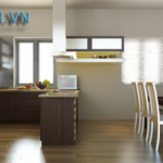 Tủ bếp nhà chị Trinh