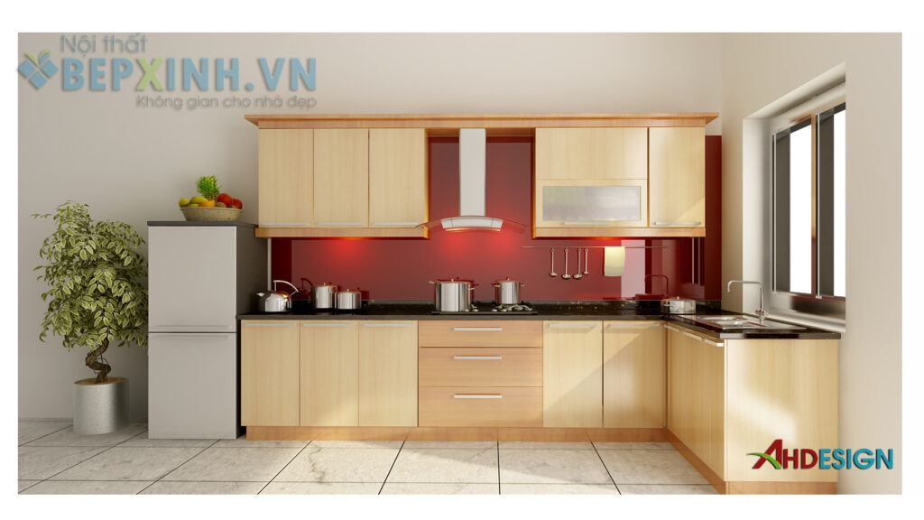 Tủ bếp nhà cô Châu – Giáp Bát